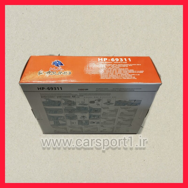 بلندگو بیضی 69311،ان آر ساندNR
