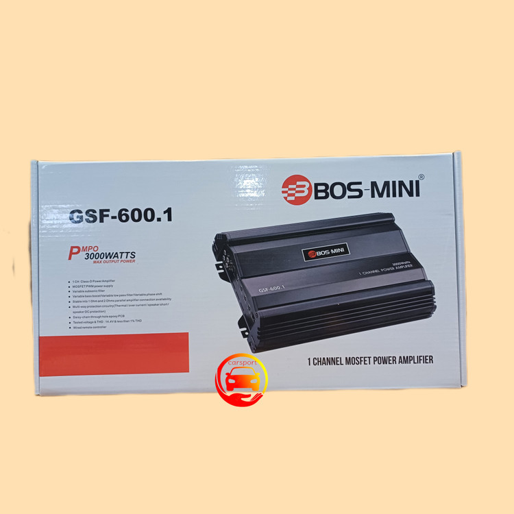 آمپلی فایر مونو Bos-Miniمدل GSF_600.1